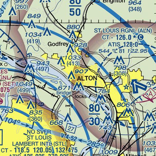 FAA VFR chart of Alby Quarry, IL