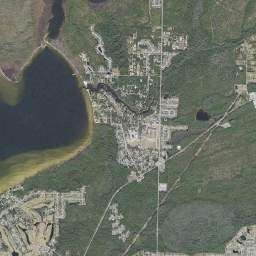 Aerial imagery of Hellen Caro Elementary School, FL