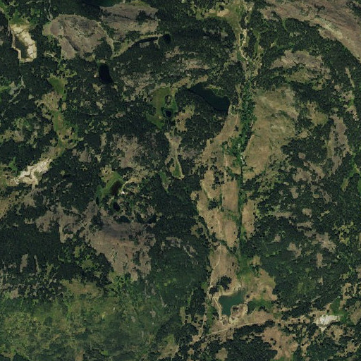 Aerial imagery of Chipmunk Dam, CO