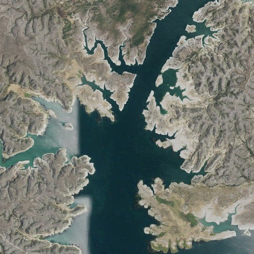Aerial imagery of Goodenough Springs, TX