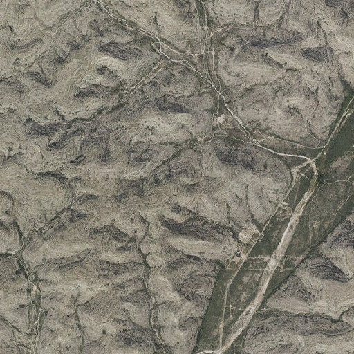 Aerial imagery of Juno Springs, TX
