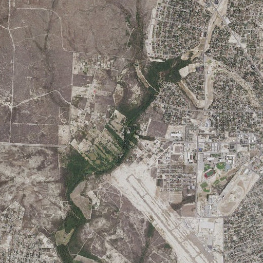 Aerial imagery of Cantu Spring, TX