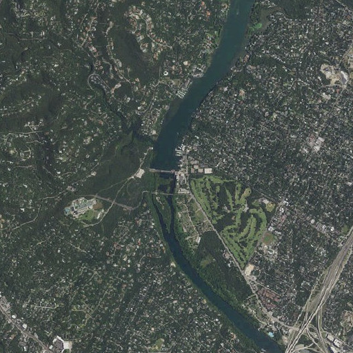 Aerial imagery of Power House Spring, TX