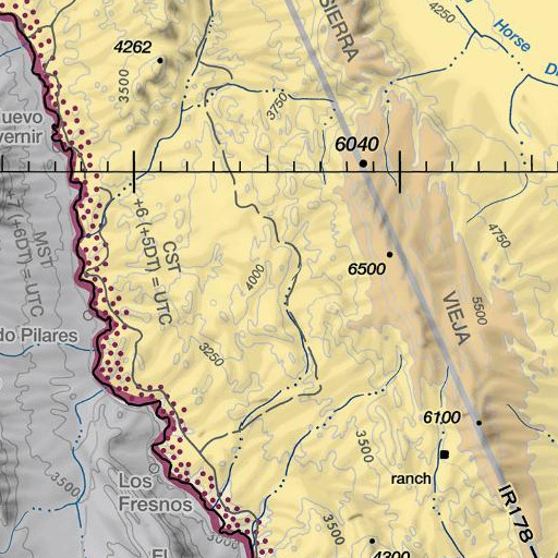 FAA VFR chart of Newman Springs, TX