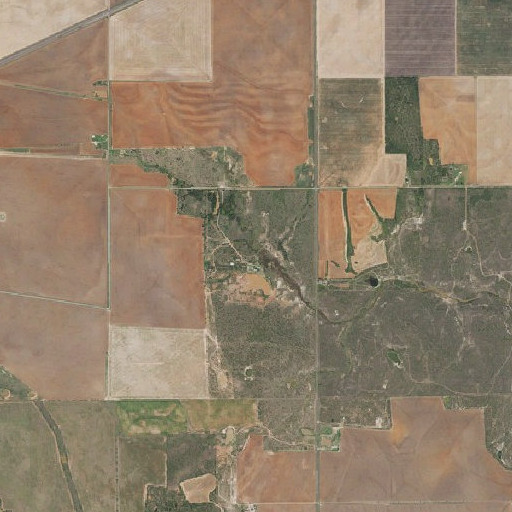 Aerial imagery of Fancher Spring, TX