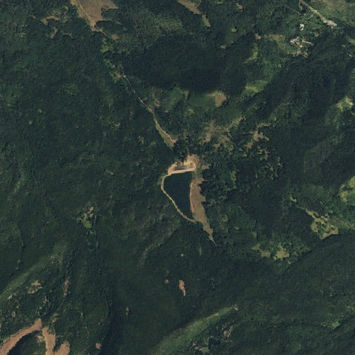 Aerial imagery of LEDE Dam, CO