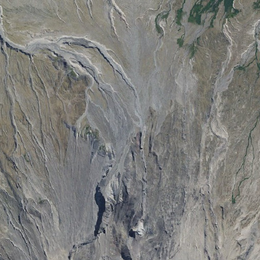 Aerial imagery of Loowit Creek, WA