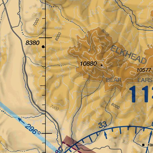 FAA VFR chart of Freeman Dam, CO