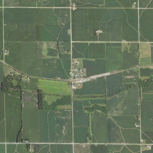 Aerial imagery of Watkins Elevator, IA