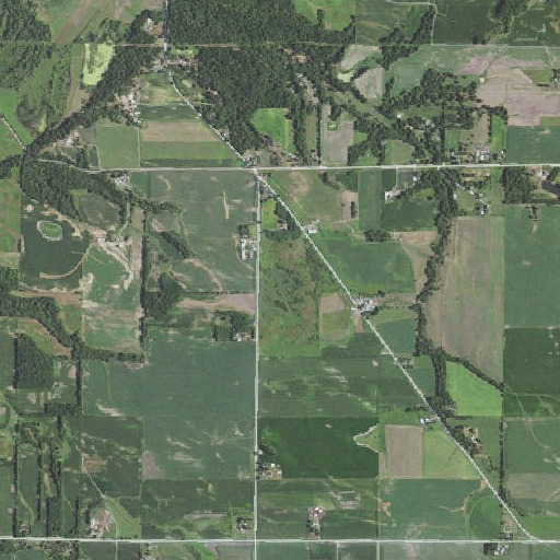 Aerial imagery of Shield Prairie Area, IA