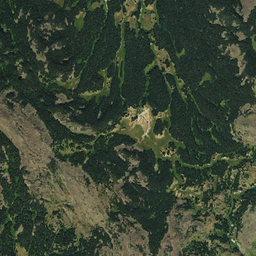 Aerial imagery of Kirkendall Dam, CO