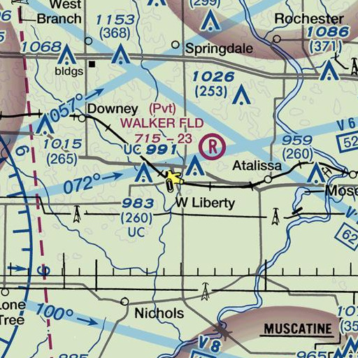 FAA VFR chart of Wapsie Park, IA