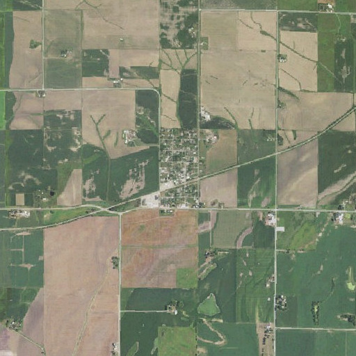 Aerial imagery of Atalissa, IA