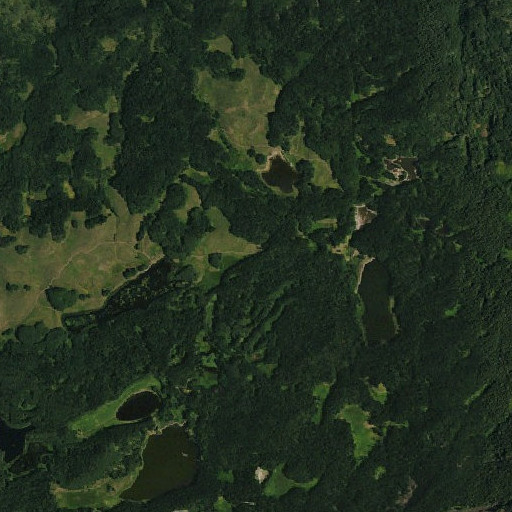 Aerial imagery of Whale Dam, CO