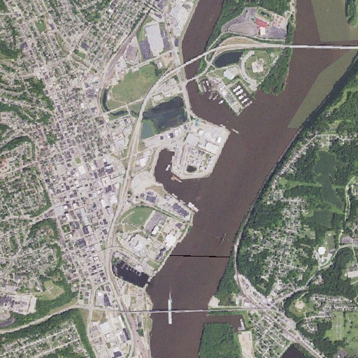 Aerial imagery of Dove Harbor, IA