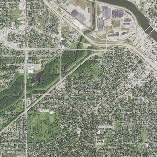 Aerial imagery of Summit Complex, IA