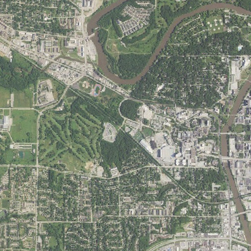 Aerial imagery of Grant Field, IA