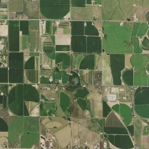 Aerial imagery of Sullivan Dam, CO