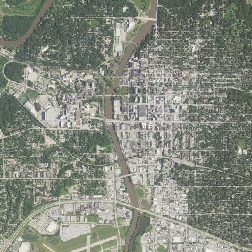 Aerial imagery of Facilities Services Shop, IA