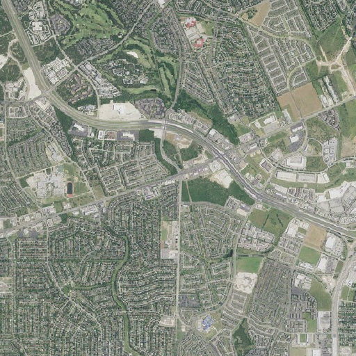 Aerial imagery of Northside Alternative School, TX