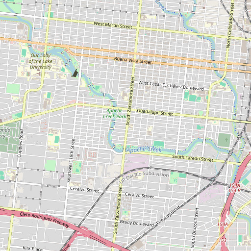 OpenStreetMap map of David Barkley Elementary School, TX