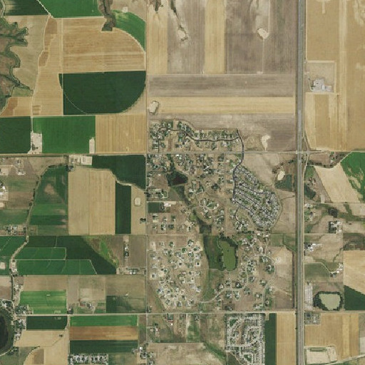 Aerial imagery of Parmalee Dam, CO