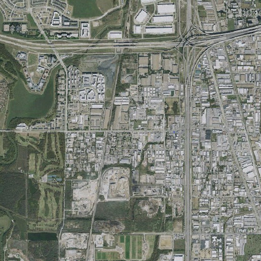 Aerial imagery of Tom W Field Elementary School, TX