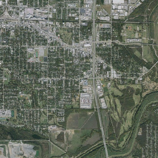 Aerial imagery of Language Development Center, TX
