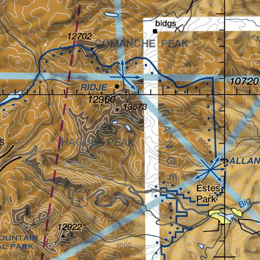 FAA VFR chart of Lawn Dam, CO