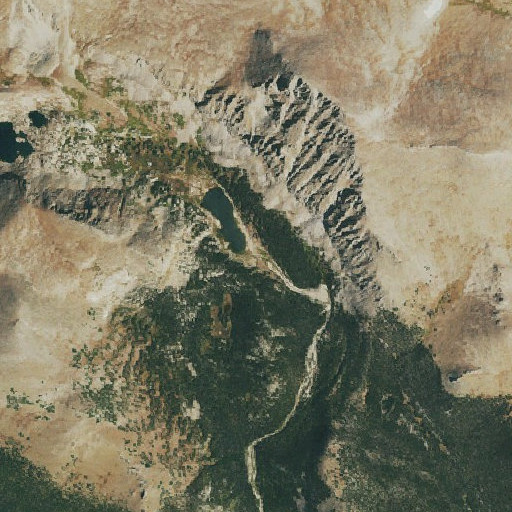 Aerial imagery of Lawn Dam, CO