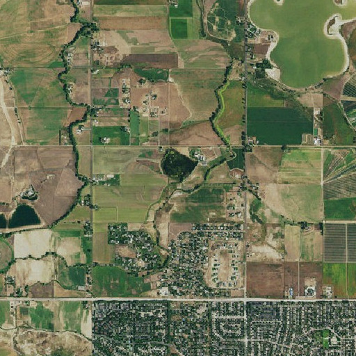 Aerial imagery of Clark Dam, CO