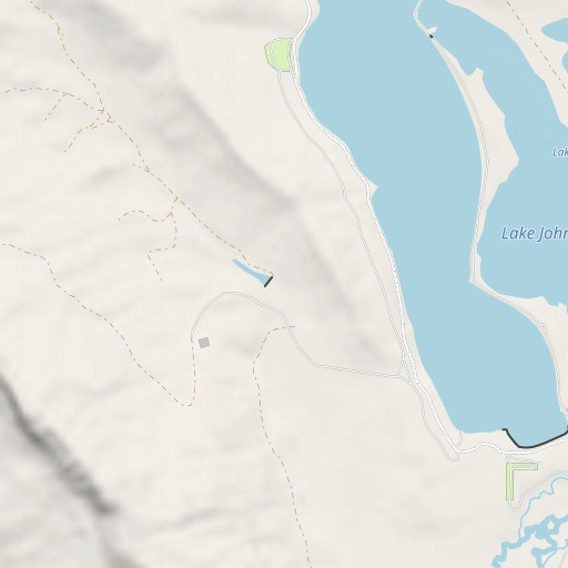 OpenStreetMap map of Brands Dam, CO