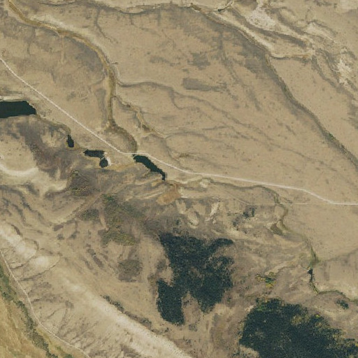 Aerial imagery of Upper House Dam, CO