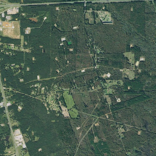 Aerial imagery of Harrison County Historial Museum, TX