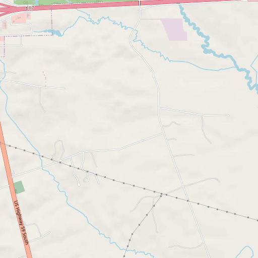 OpenStreetMap map of Harrison County Historial Museum, TX