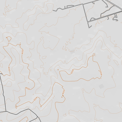 OpenTopoMap map of Johnston Branch Library, TX