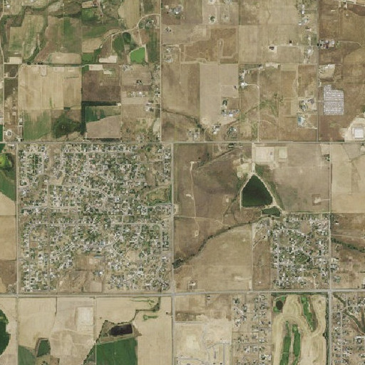 Aerial imagery of A-20 Dam, CO