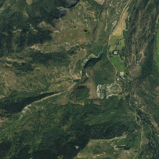 Aerial imagery of Johnny Draw, CO