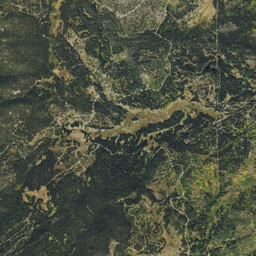Aerial imagery of Willow Park, CO