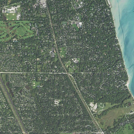 Aerial imagery of Cuneo Science Center, IL