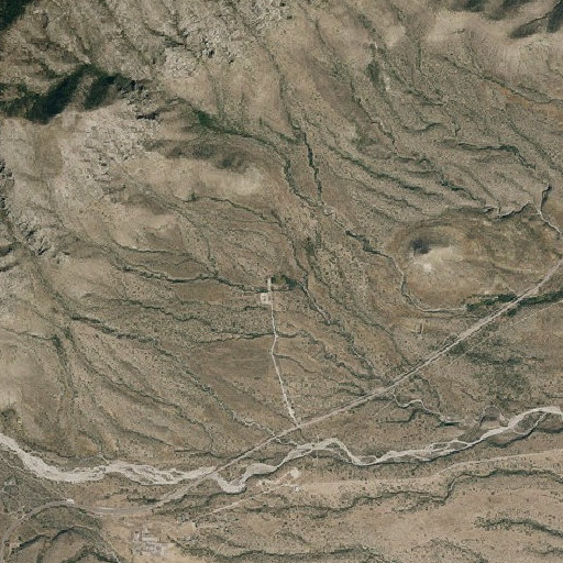 Aerial imagery of Guadalupe Ranch, TX