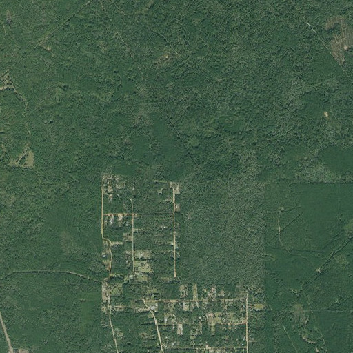 Aerial imagery of Mercy Trail, TX