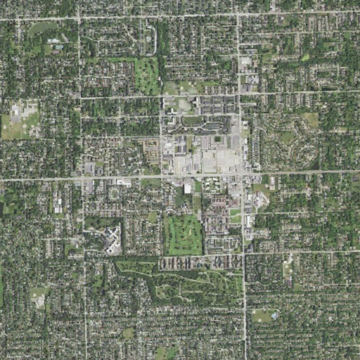 Aerial imagery of Williamsport Center Shopping Center, IL