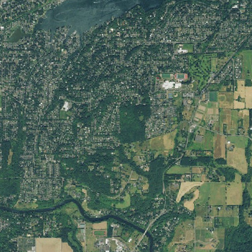 Aerial imagery of Cooks Butte City Park, OR