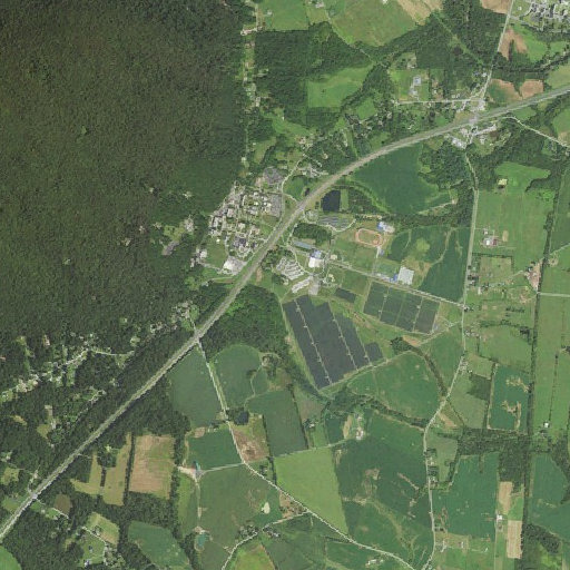 Aerial imagery of Knott Athletic Recreation Convocation Complex, MD