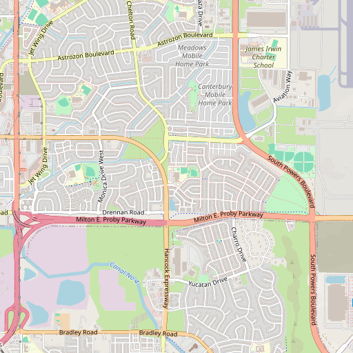 OpenStreetMap map of Soaring Eagles Elementary School, CO