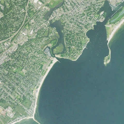 Aerial imagery of Ash Creek, CT