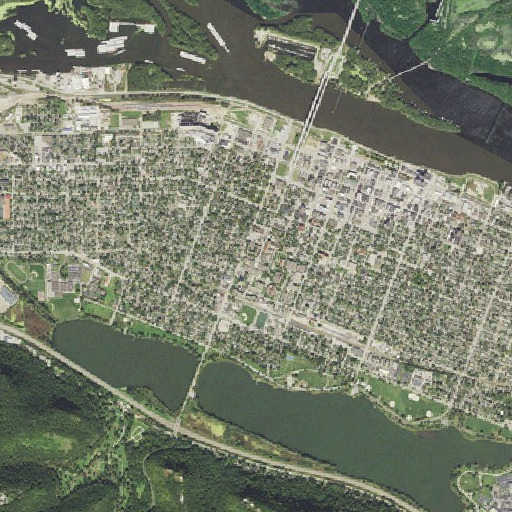 Aerial imagery of Morey Hall, MN