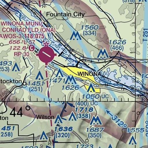 FAA VFR chart of Sheehan Hall, MN