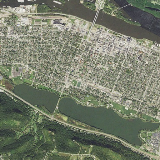 Aerial imagery of Heating Plant, MN